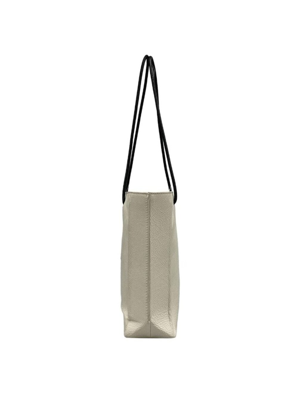 Balenciaga Tote Shopping White Black Leather - Picture 4 of 15
